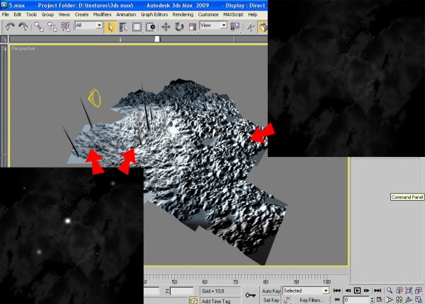 Creation of Nice view of a boring planet: Step 1